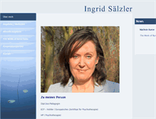 Tablet Screenshot of ingrid-saelzler.de